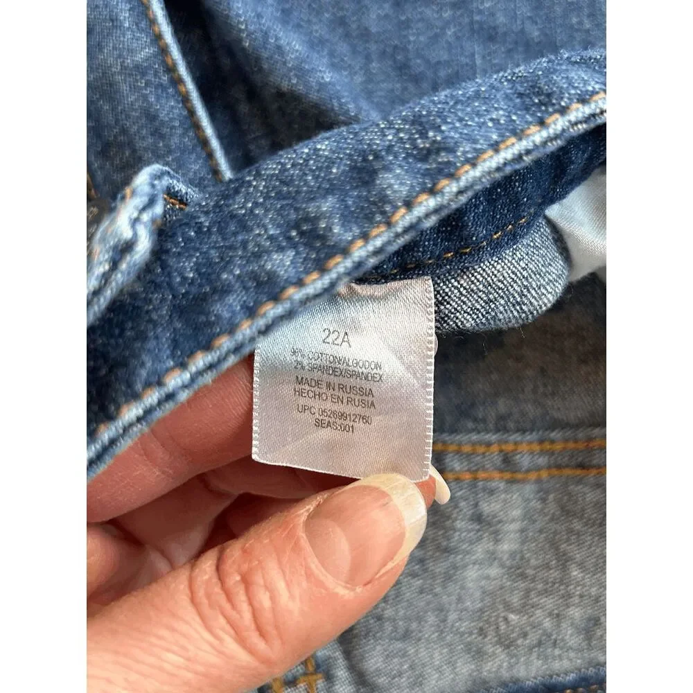Men's Route 66 Denim Jeans Lot of Two Size 22A or 42 X 30 Classic Fit Casual
